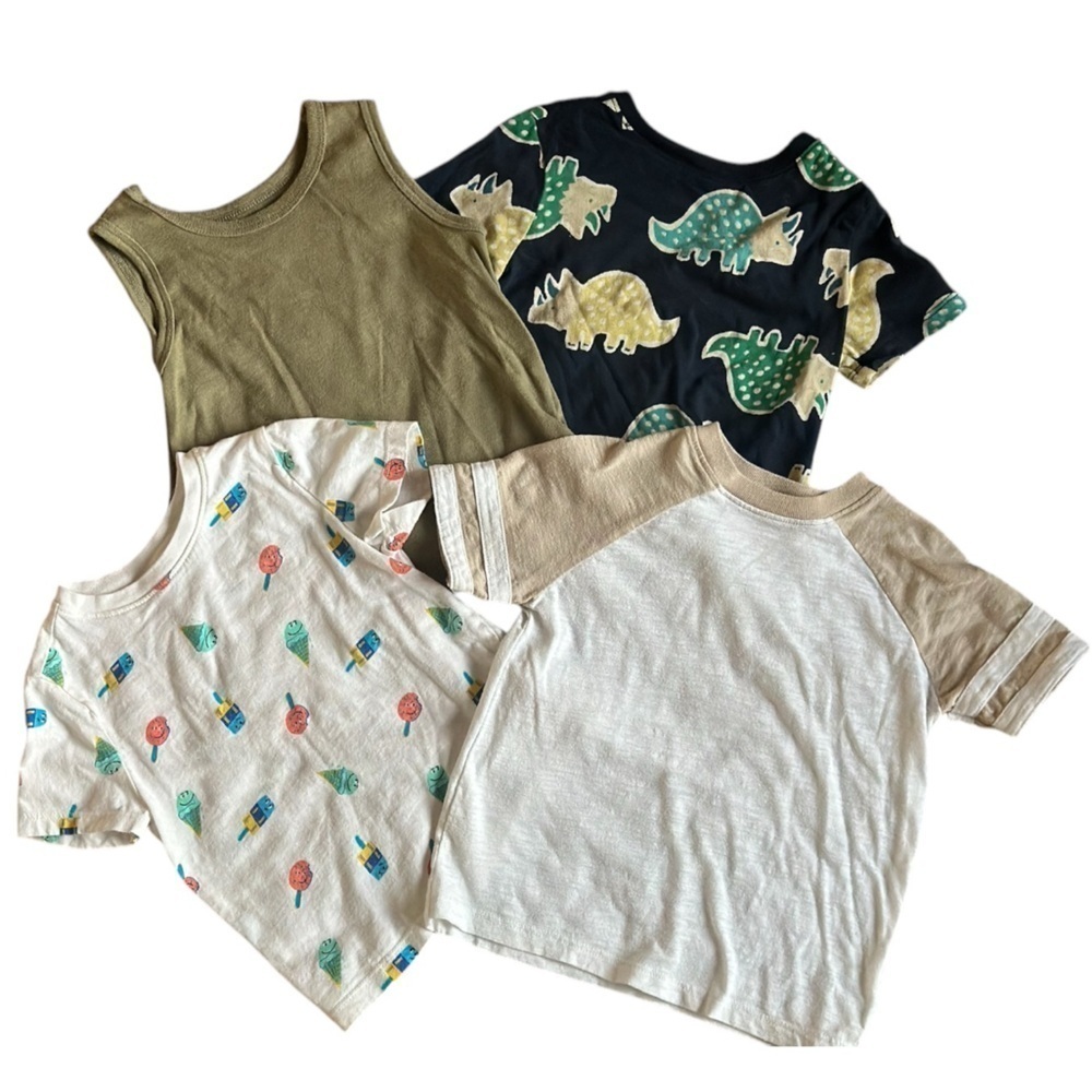 Set of 4 Old Navy Toddler Boy T-Shirt Set Size 2T